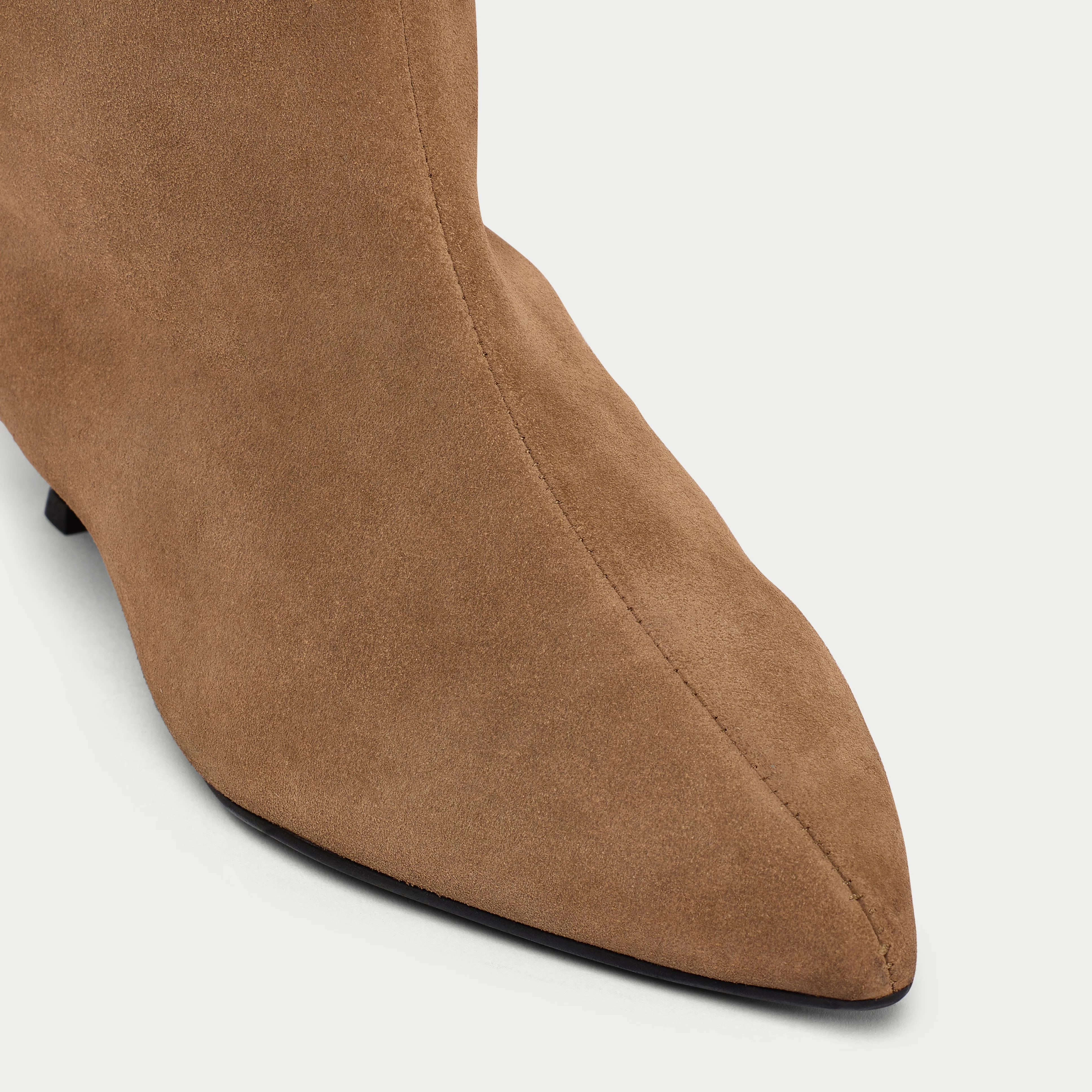 Bonnie - Mocha Suede Boots - Image 4