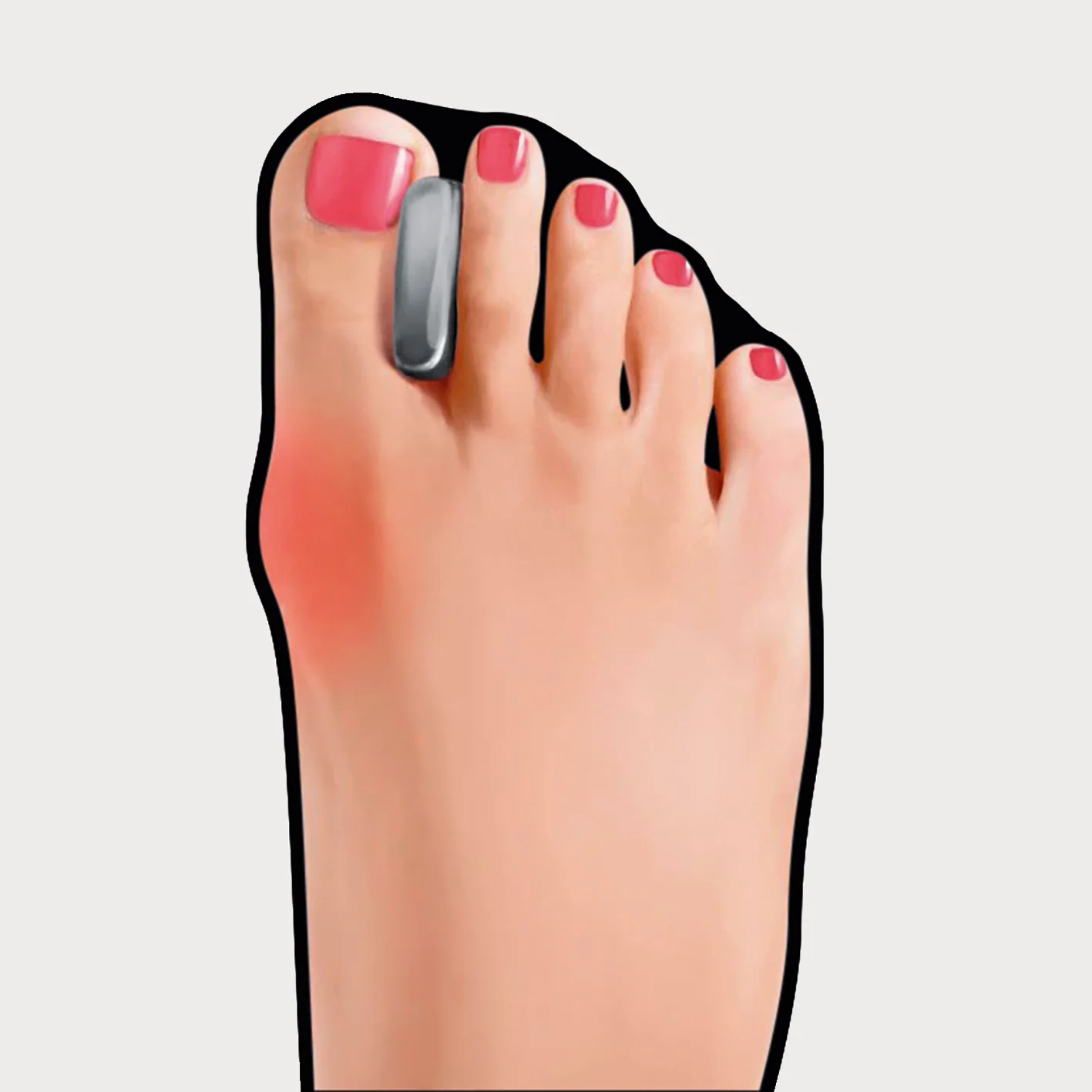 GoBunion - Boat Socks with built-in toe separator - Image 3