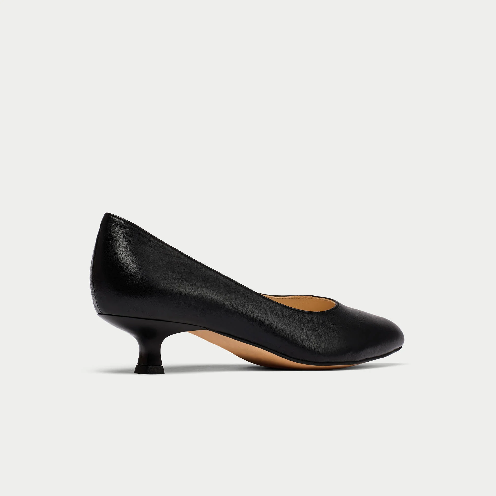 Claudia - Black Leather Courts - Image 9