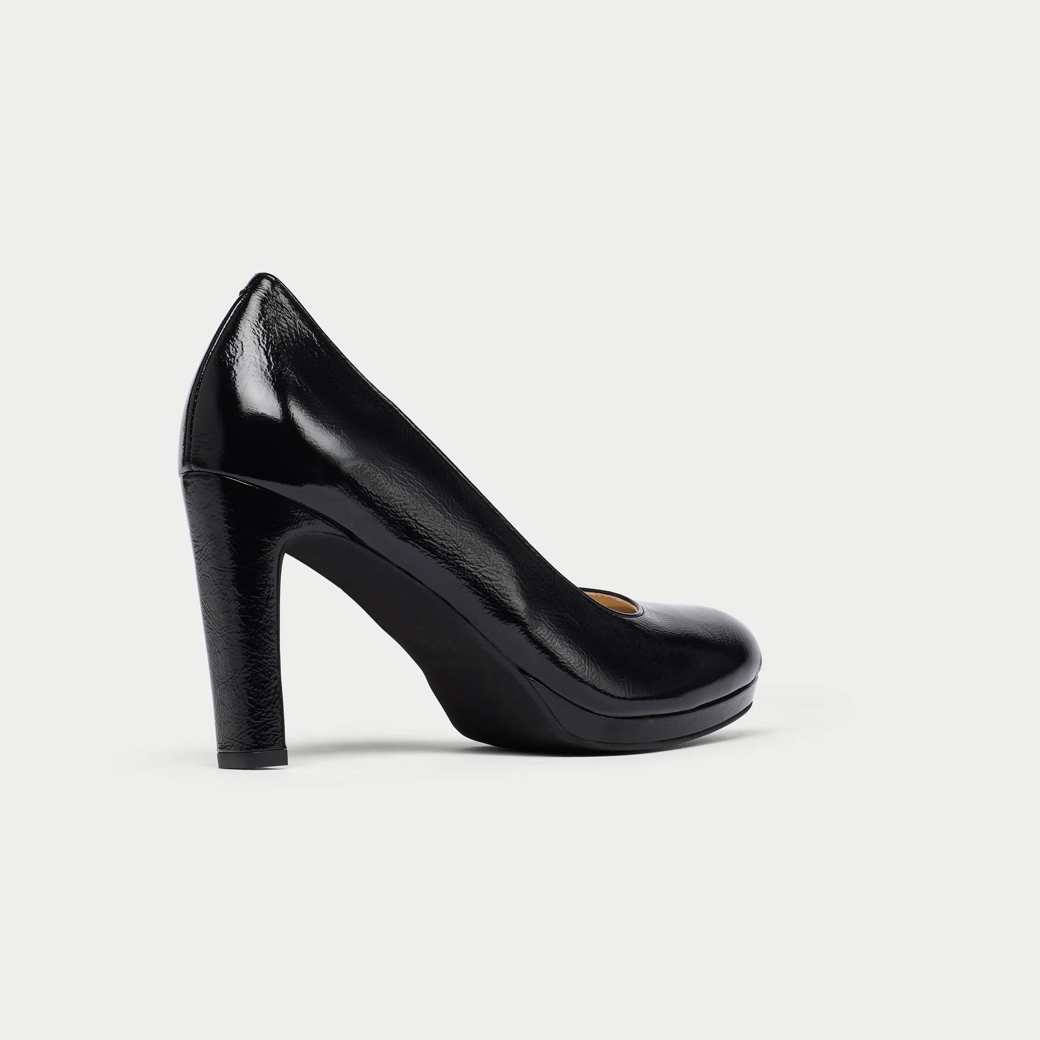 Delilah - Black Shine Leather Courts - Image 10