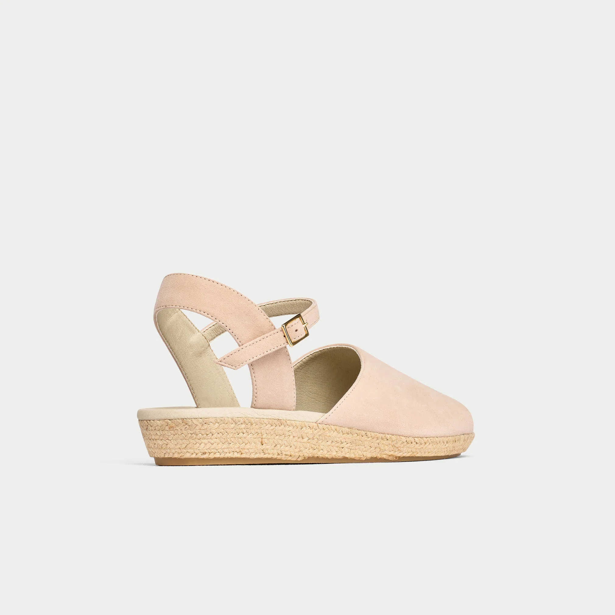 Francesca - Blush Suede Espadrilles - Image 7