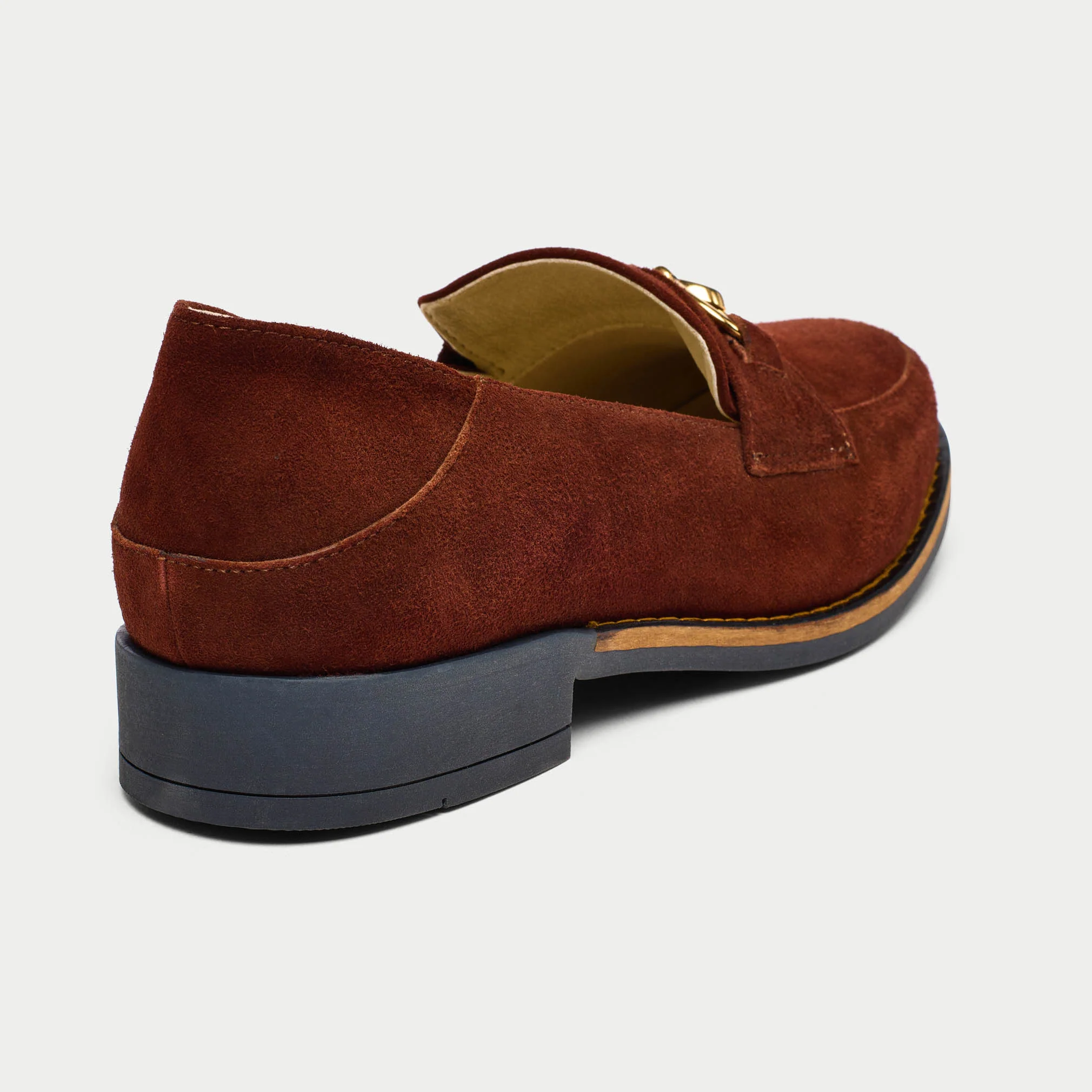 Meredith - Brown Suede Loafers - Image 5