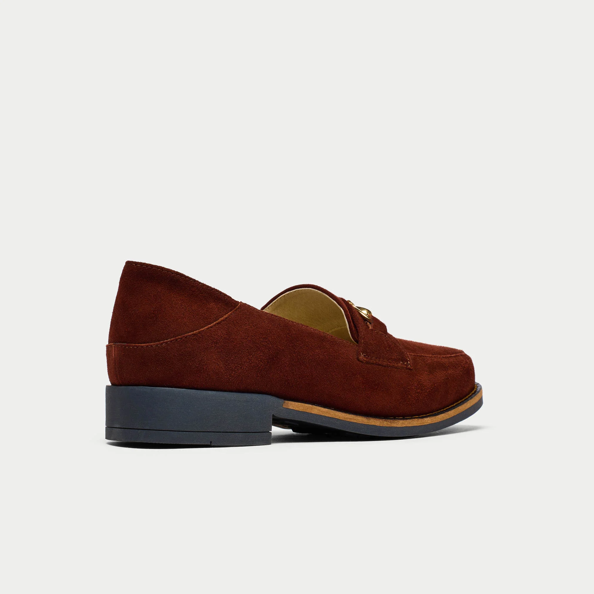 Meredith - Brown Suede Loafers - Image 7