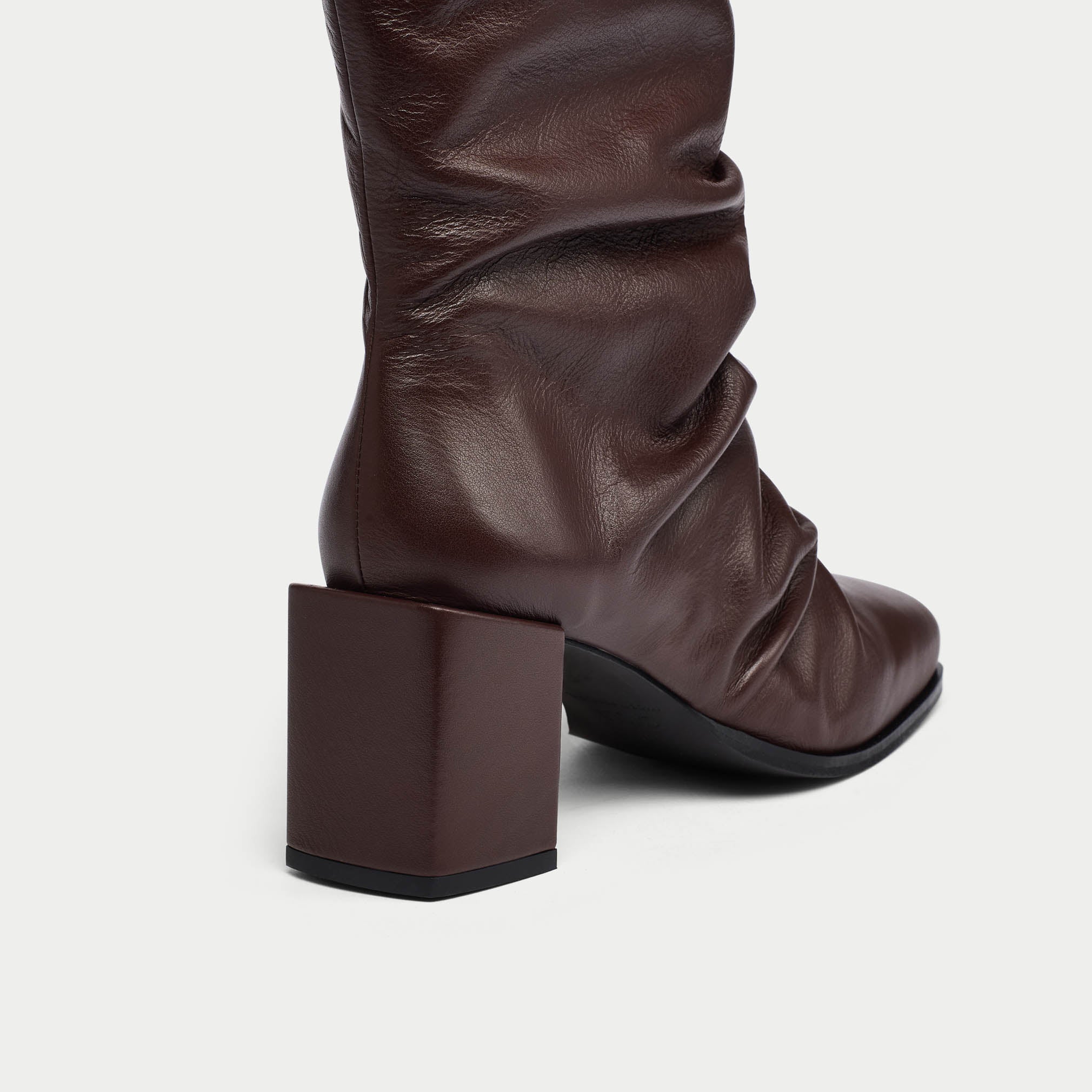 Willow - Brown Leather Boots - Image 6
